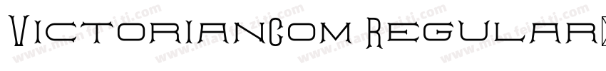 VictorianCom Regular字体转换